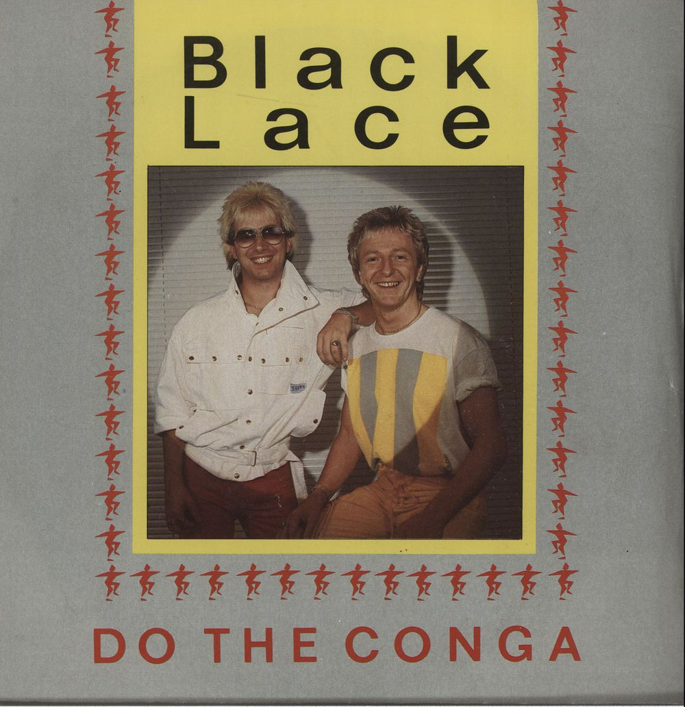 Black Lace (UK) Do The Conga UK 7" vinyl single (7 inch record / 45) FLA108