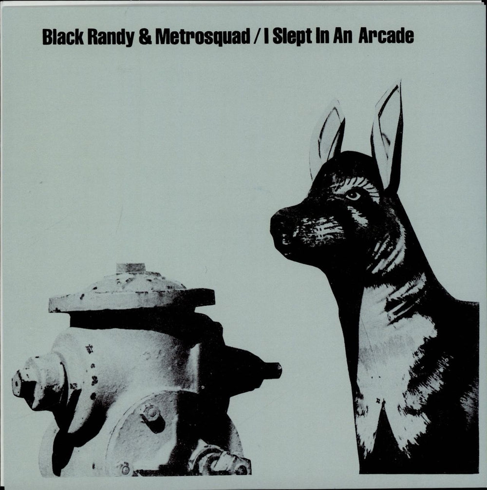 Black Randy I Slept In An Arcade Spanish 7" vinyl single (7 inch record / 45) MR7297