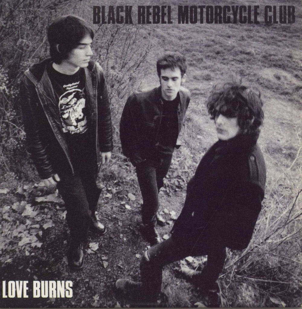 Black Rebel Motorcycle Club Love Burns UK Promo CD single (CD5 / 5") VUSCDJ234