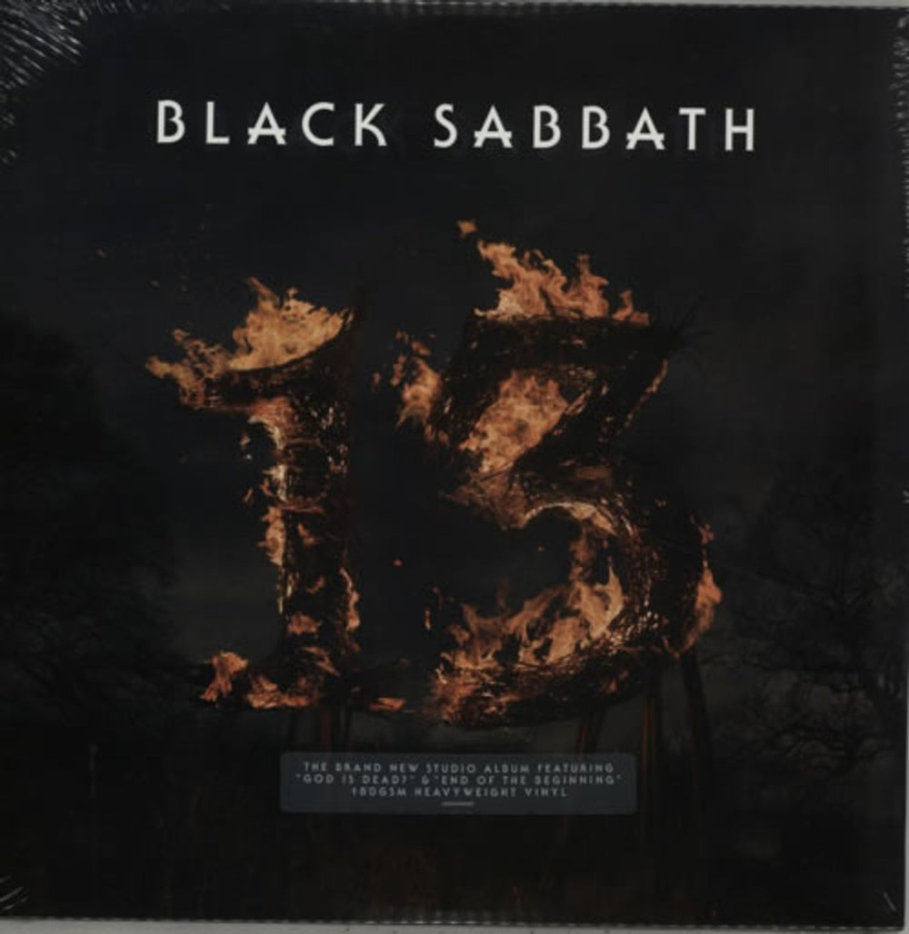 Black Sabbath 13 - Thirteen - 180 Gram - Sealed UK 2-LP vinyl record set (Double LP Album) 3734960