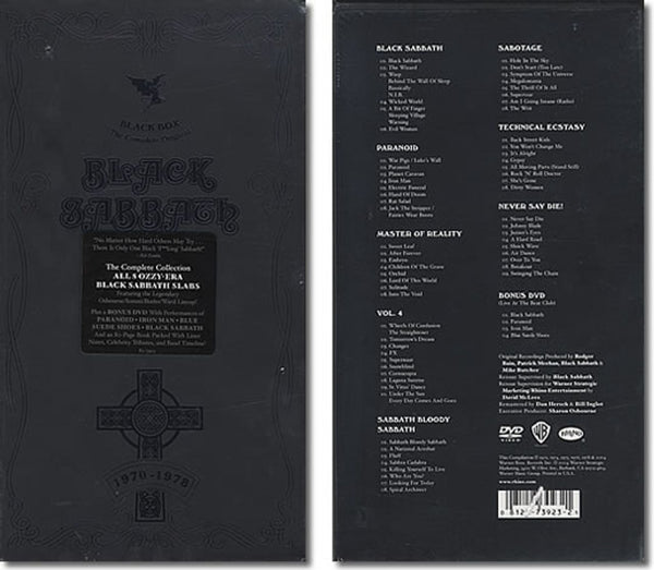 Black Sabbath Black Box: The Complete Original Black Sabbath