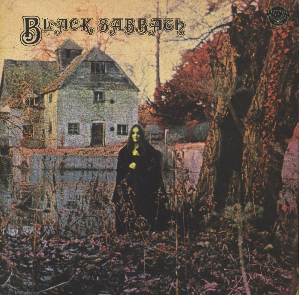 Black Sabbath Black Sabbath - 2nd - VG UK vinyl LP album (LP record) WWA006