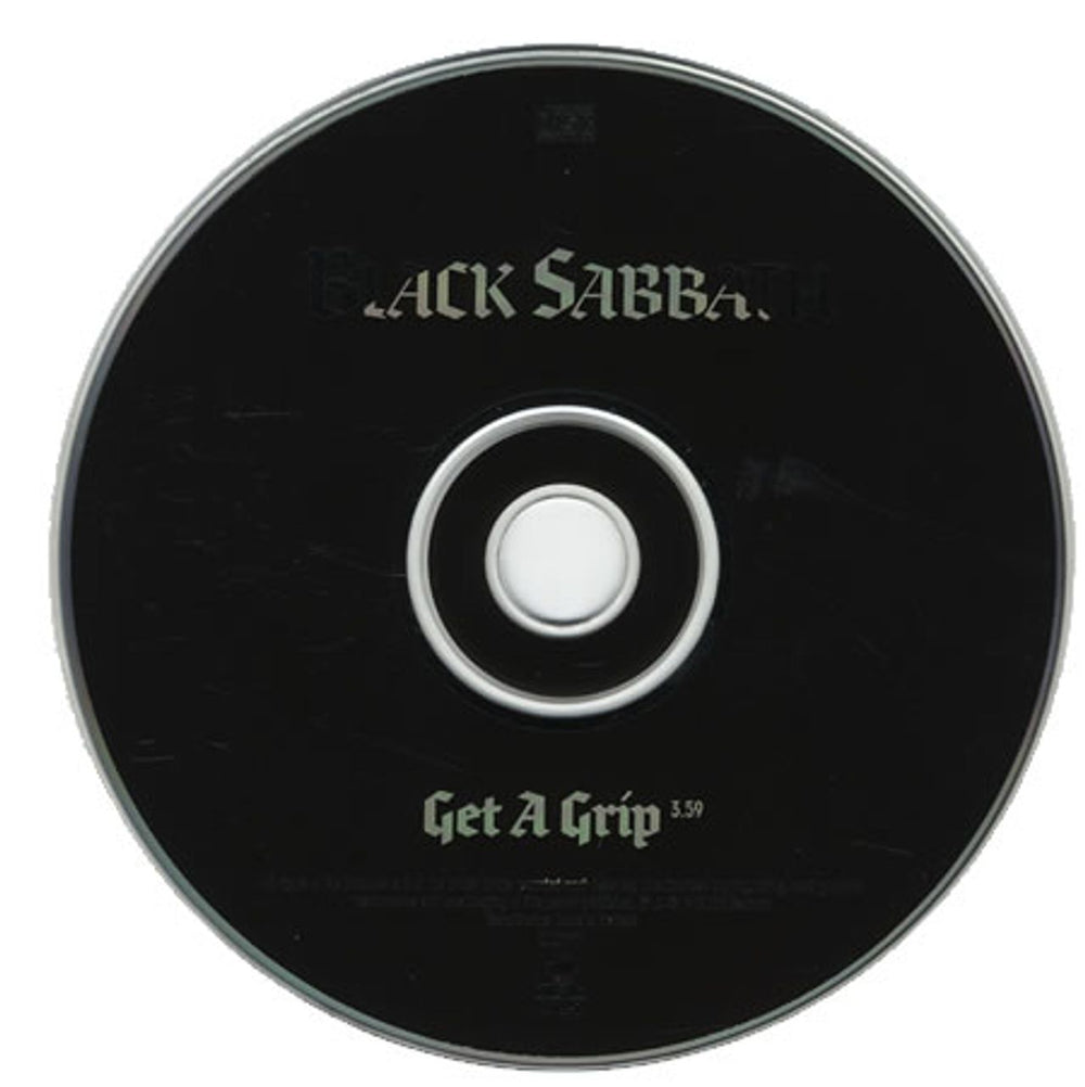 Black Sabbath Get A Grip Dutch Promo CD single (CD5 / 5") BLKC5GE83761