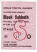 Black Sabbath Heaven And Hell Tour + Ticket Stub UK tour programme BLKTRHE656077