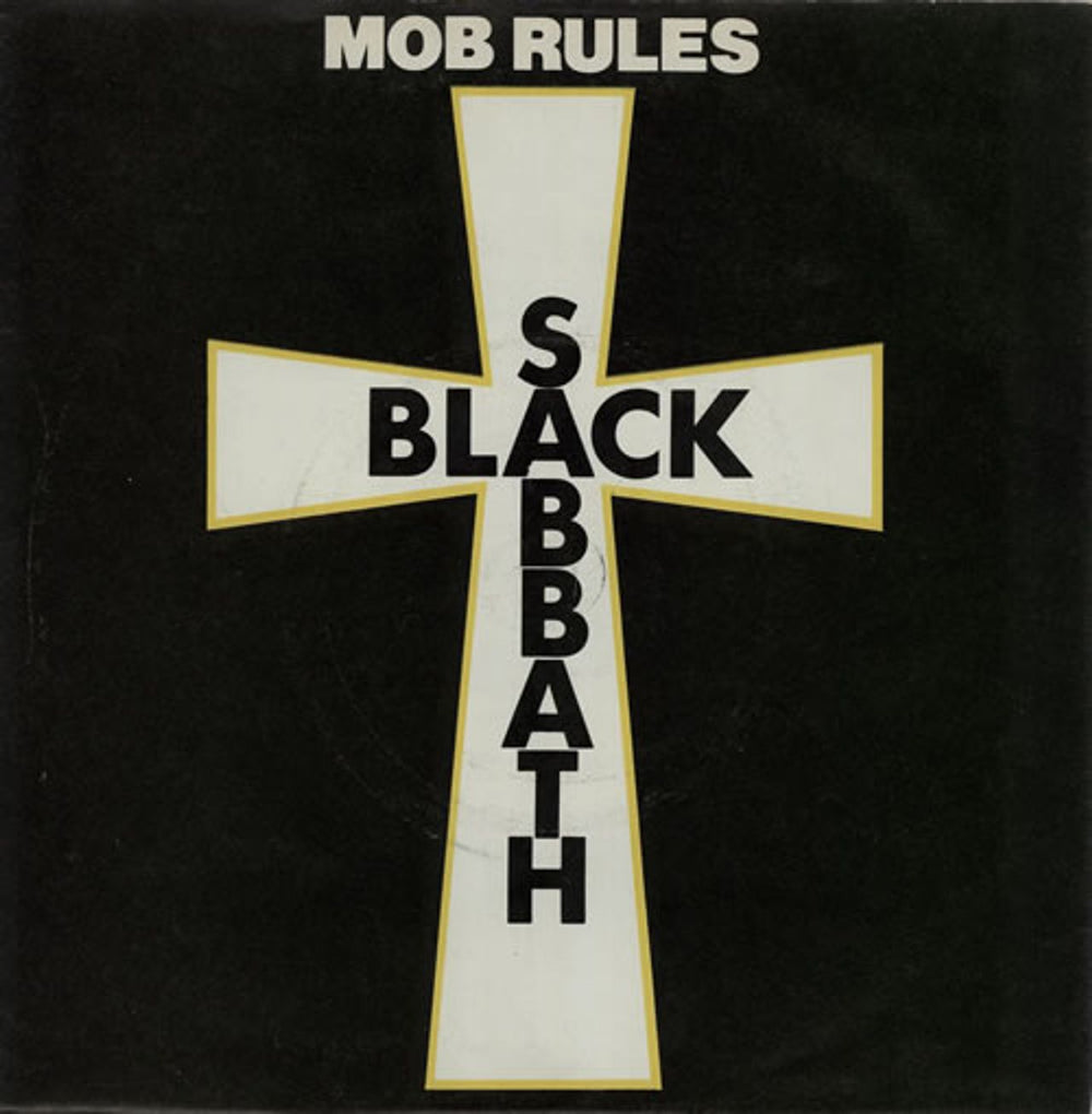 Black Sabbath Mob Rules - Picture sleeve UK 7" vinyl single (7 inch record / 45) SAB5