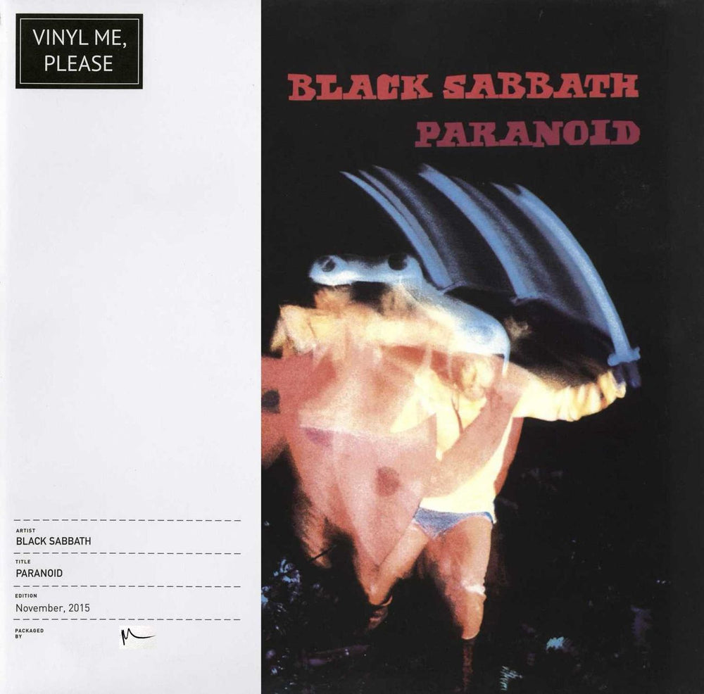 Black Sabbath Paranoid - Purple Vinyl & Art Print US vinyl LP album (LP record) R178976