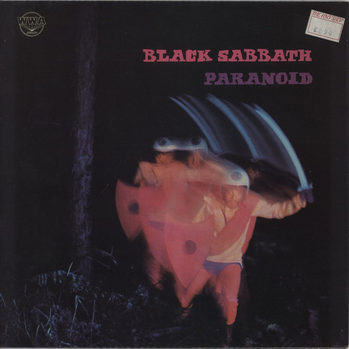Black Sabbath Paranoid レコード UK オリジナル盤 Black Sabbath 