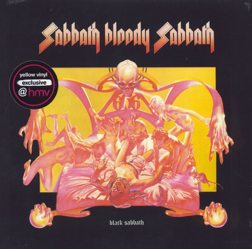 Black Sabbath Sabbath Bloody Sabbath - Yellow Vinyl UK vinyl LP album (LP record) BMGRM057LP