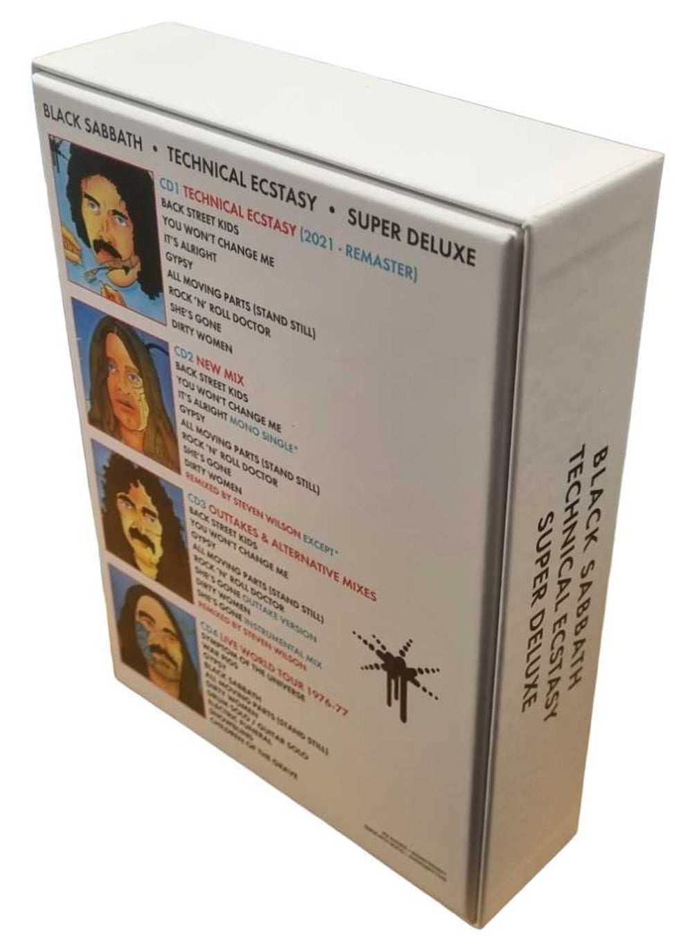 Black Sabbath Technical Ecstasy - Super Deluxe 4CD Edition UK CD Album Box Set BLKDXTE803816