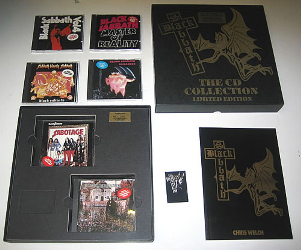 Black Sabbath The C.D. Collection UK CD Album Box Set BLKDXTH14713