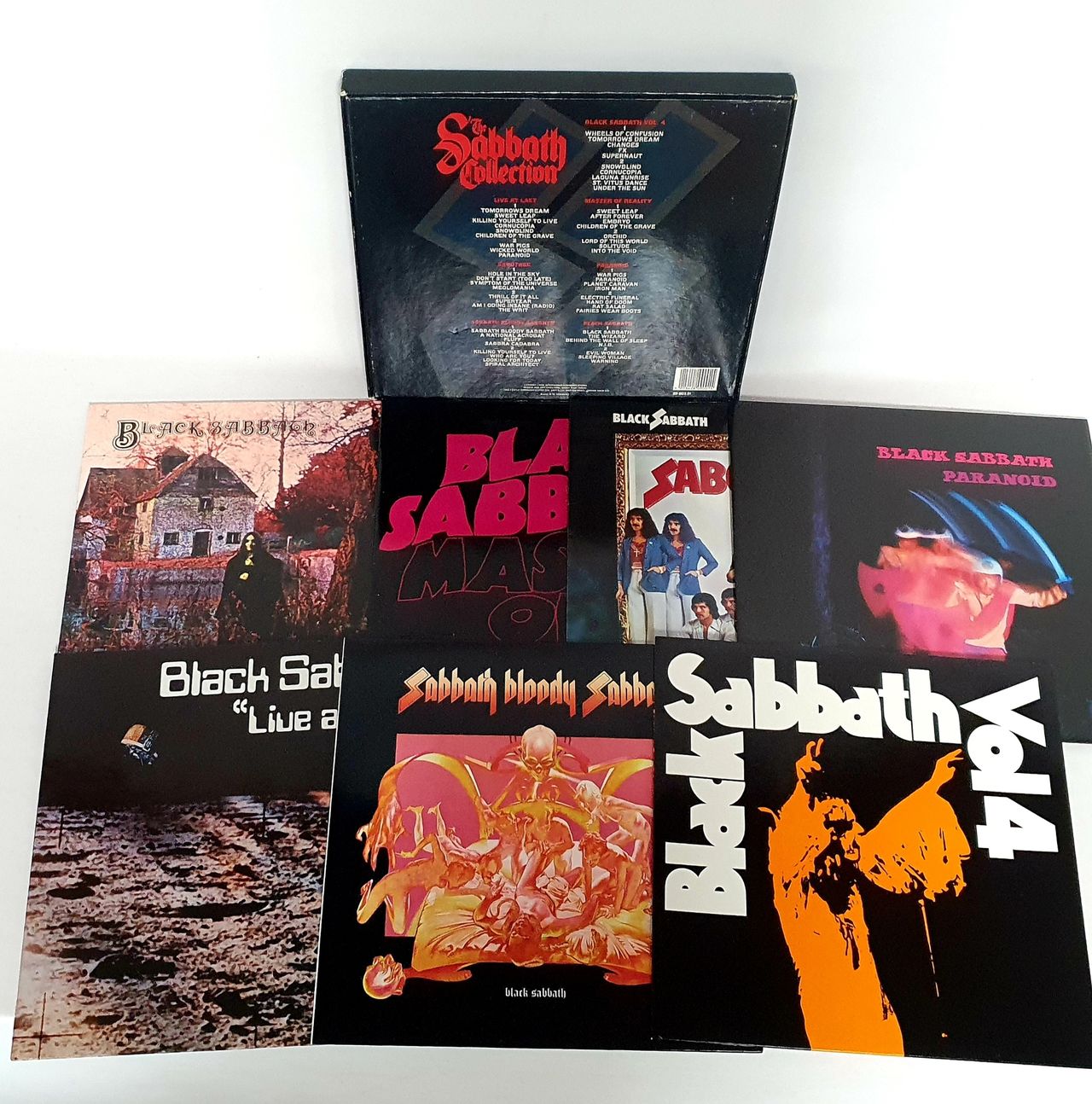 Black Sabbath The Sabbath Collection + Poster - VG UK Vinyl box