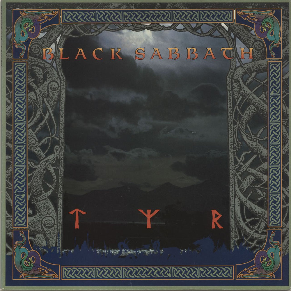 Black Sabbath Tyr - 1st UK vinyl LP album (LP record) EIRSA1038