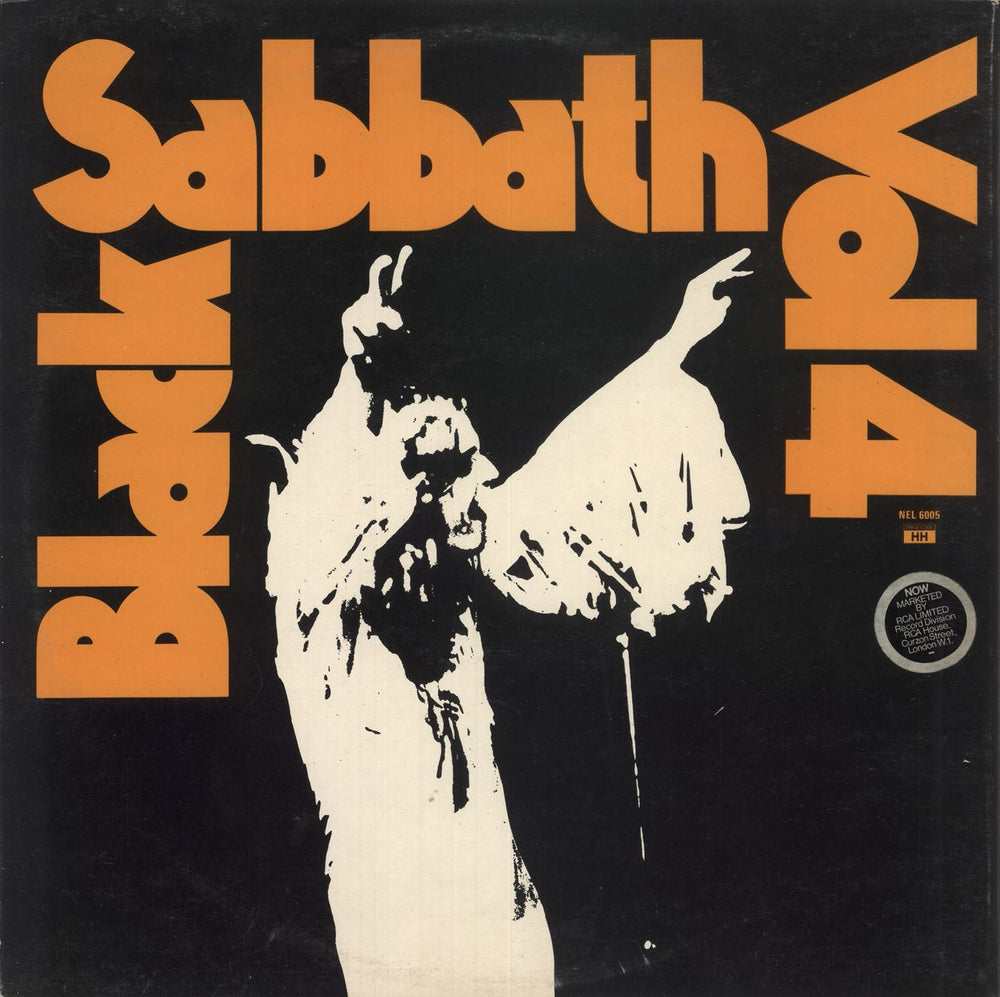 Black Sabbath Vol. 4 + Integral Booklet - EX UK vinyl LP album (LP record)