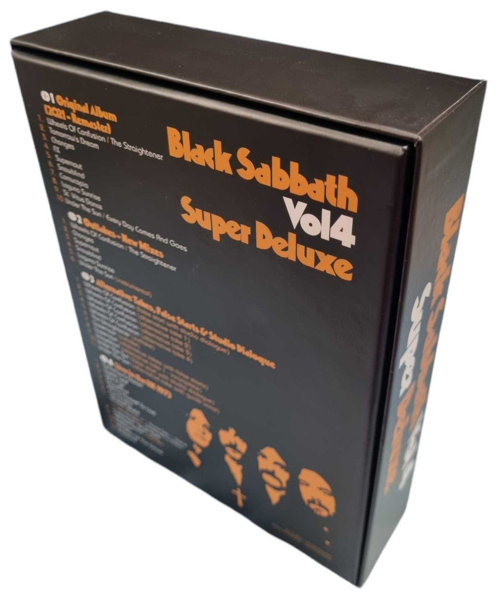 Black Sabbath Vol. 4 - Super Deluxe Edition (4CD) UK CD Album Box Set 4050538644500