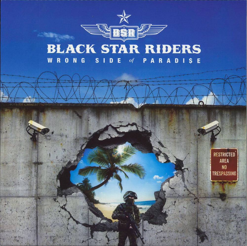 Black Star Riders Wrong Side Of Paradise - Purple Vinyl UK vinyl LP album (LP record) MOSH664LP