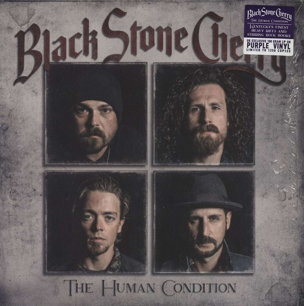 Black Stone Cherry The Human Condition - 180g Purple Vinyl - Shrink UK vinyl LP album (LP record) M76261-4