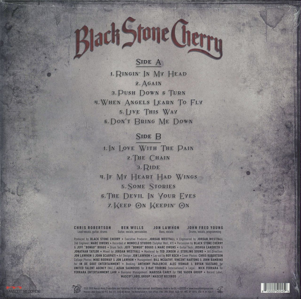 Black Stone Cherry The Human Condition - 180gram Red Vinyl - Sealed UK vinyl LP album (LP record) 810020502459