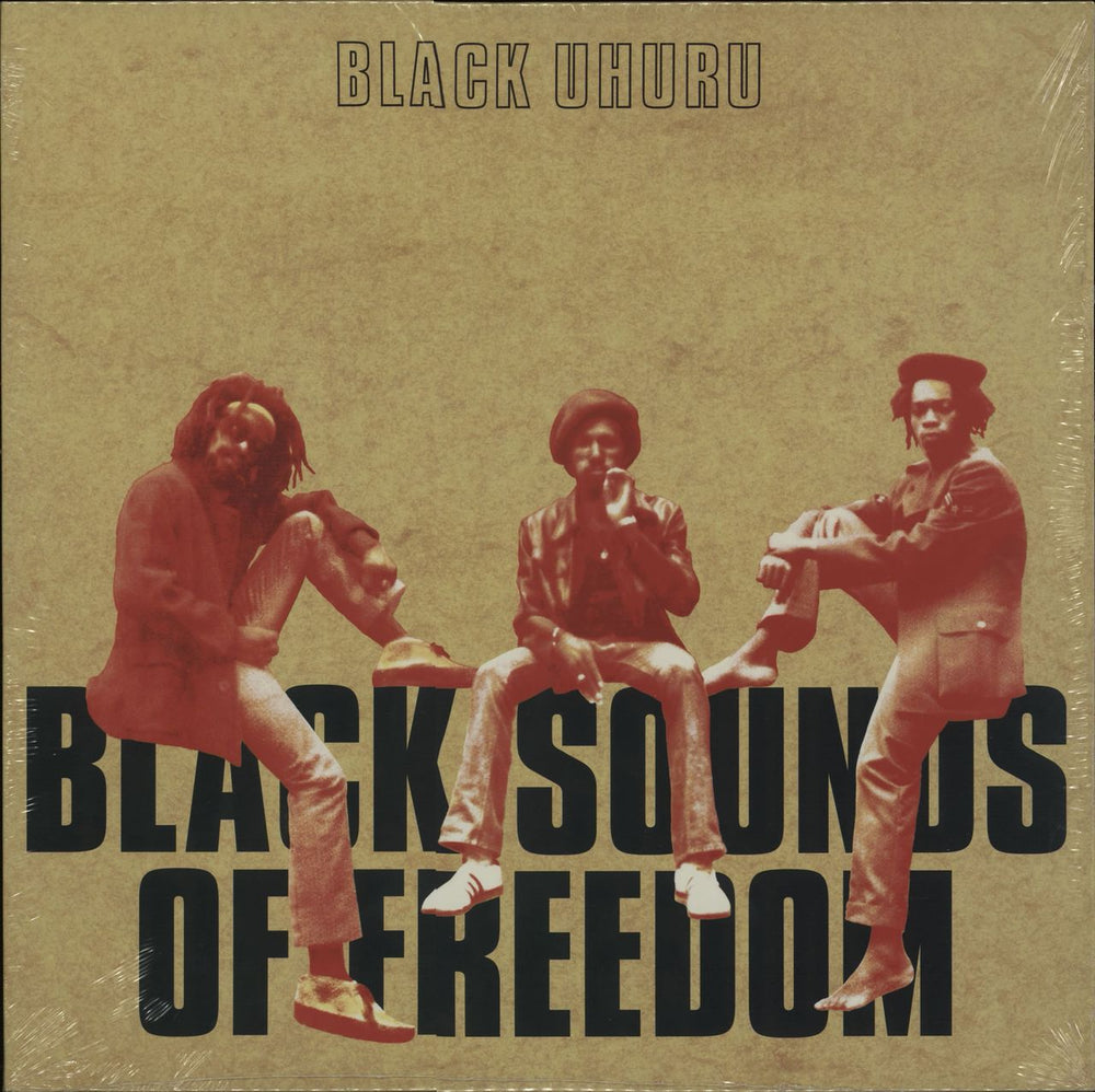 Black Uhuru Black Sounds Of Freedom - Shrink UK vinyl LP album (LP record) GREL23