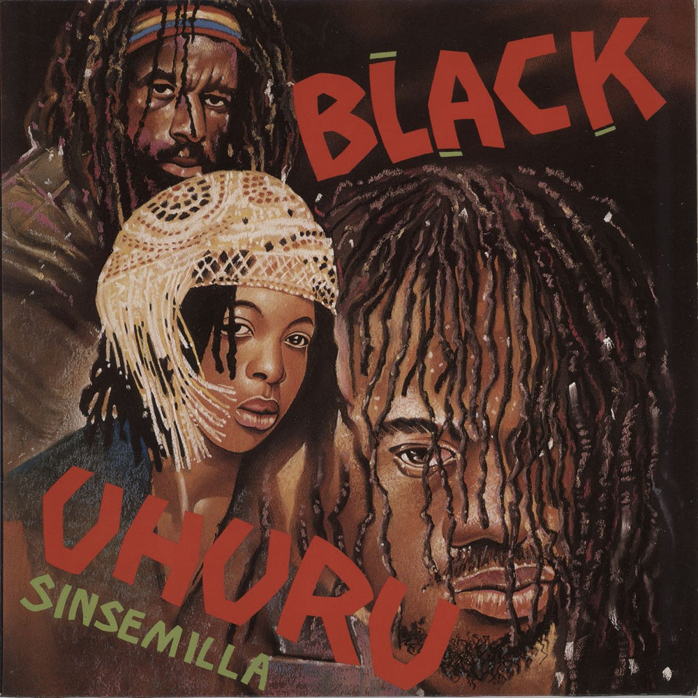 Black Uhuru Sinsemilla German vinyl LP album (LP record) 202525-320