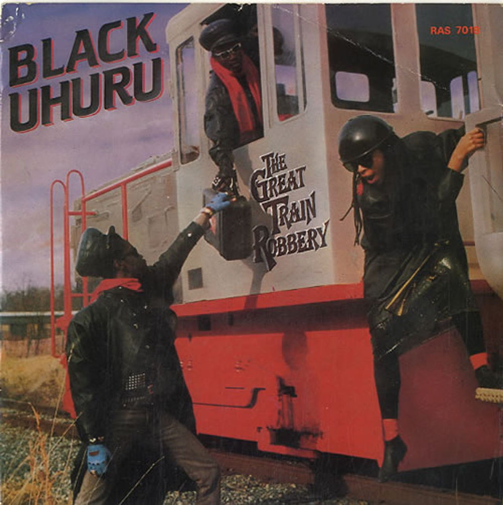 Black Uhuru The Great Train Robery UK 7" vinyl single (7 inch record / 45) RAS7018