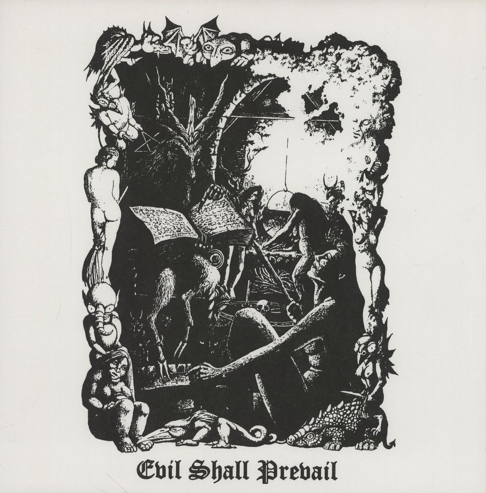 Black Witchery Evil Shall Prevail US 2-LP vinyl record set (Double LP Album) ANTI-GOTH323