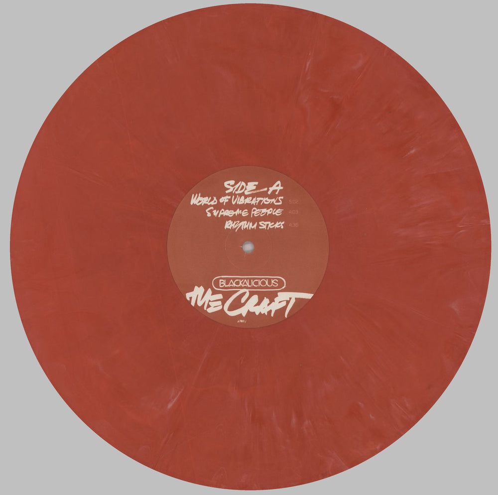 Blackalicious The Craft - Red and White Marble Vinyl UK 2-LP vinyl record set (Double LP Album) BO12LTH827086