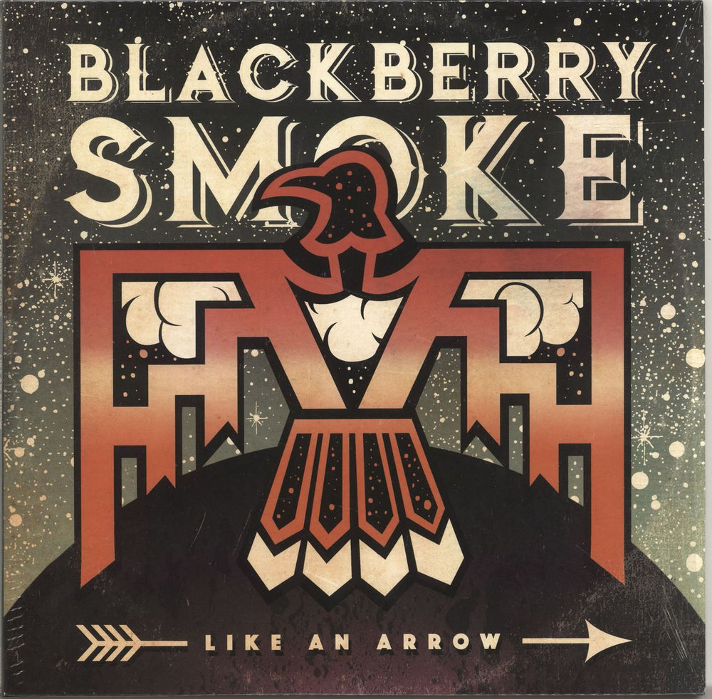 Blackberry Smoke Like An Arrow - Green UK 2-LP vinyl record set (Double LP Album) MOSH574LP