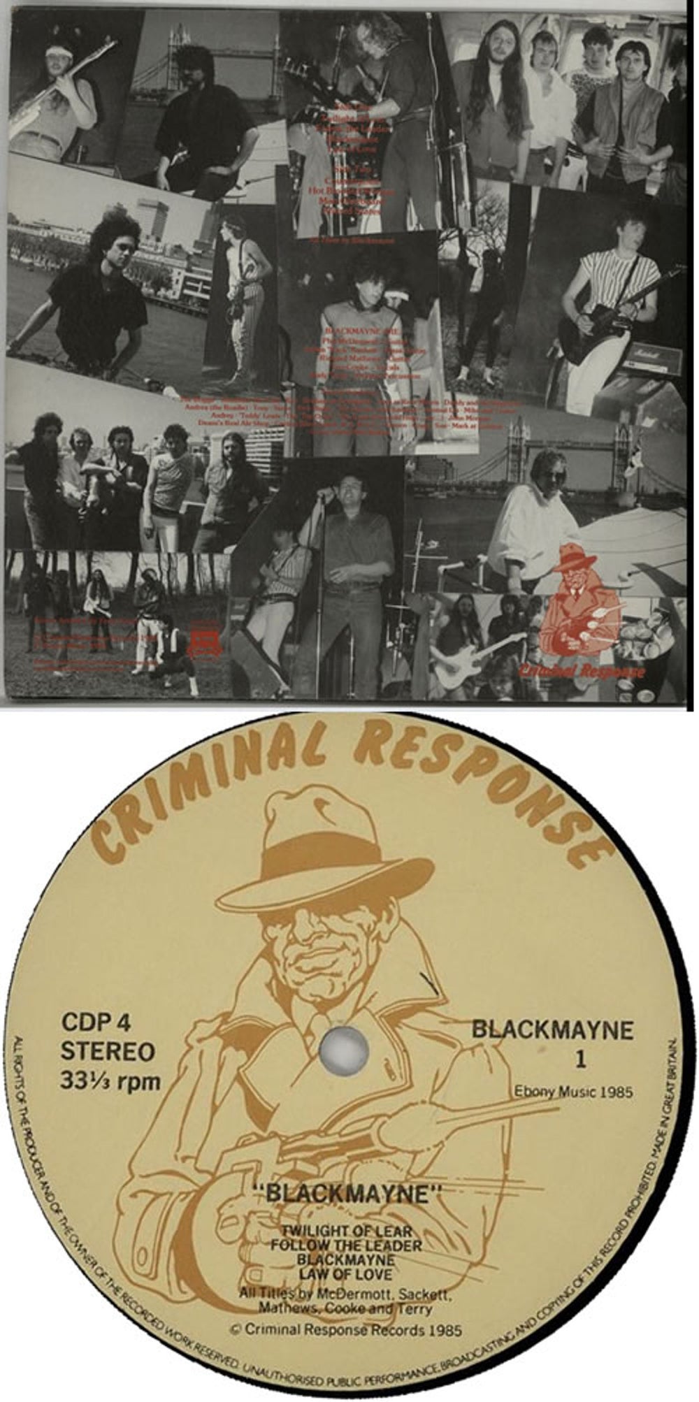 Blackmayne Blackmayne UK vinyl LP album (LP record) H2JLPBL637259