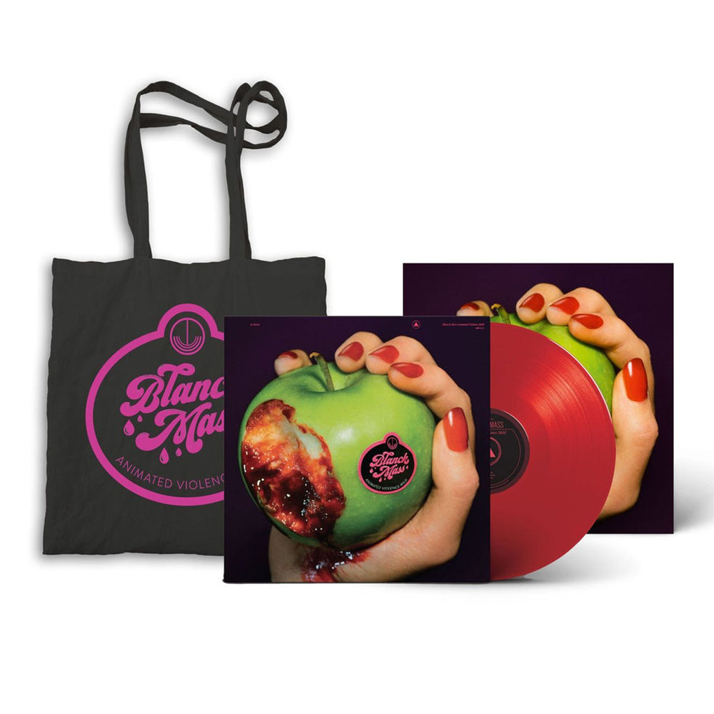 Blanck Mass Animated Violence Mild: Dinked Edition - Red Vinyl + Tote Bag UK vinyl LP album (LP record) SBR220LPC3