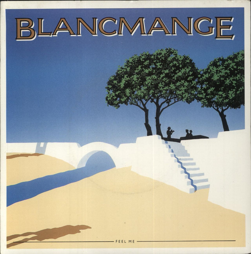 Blancmange Feel Me UK 7" vinyl single (7 inch record / 45) BLANC2