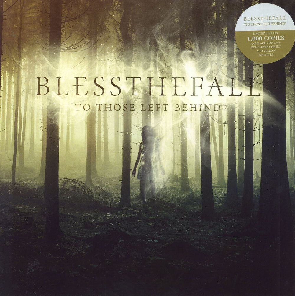 blessthefall To Those Left Behind - Black W/ Double Mint & Yellow Splatter US vinyl LP album (LP record) FRL30214-1