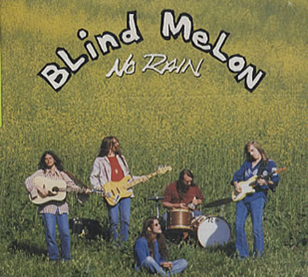 Blind Melon No Rain UK CD single (CD5 / 5") CDCL699