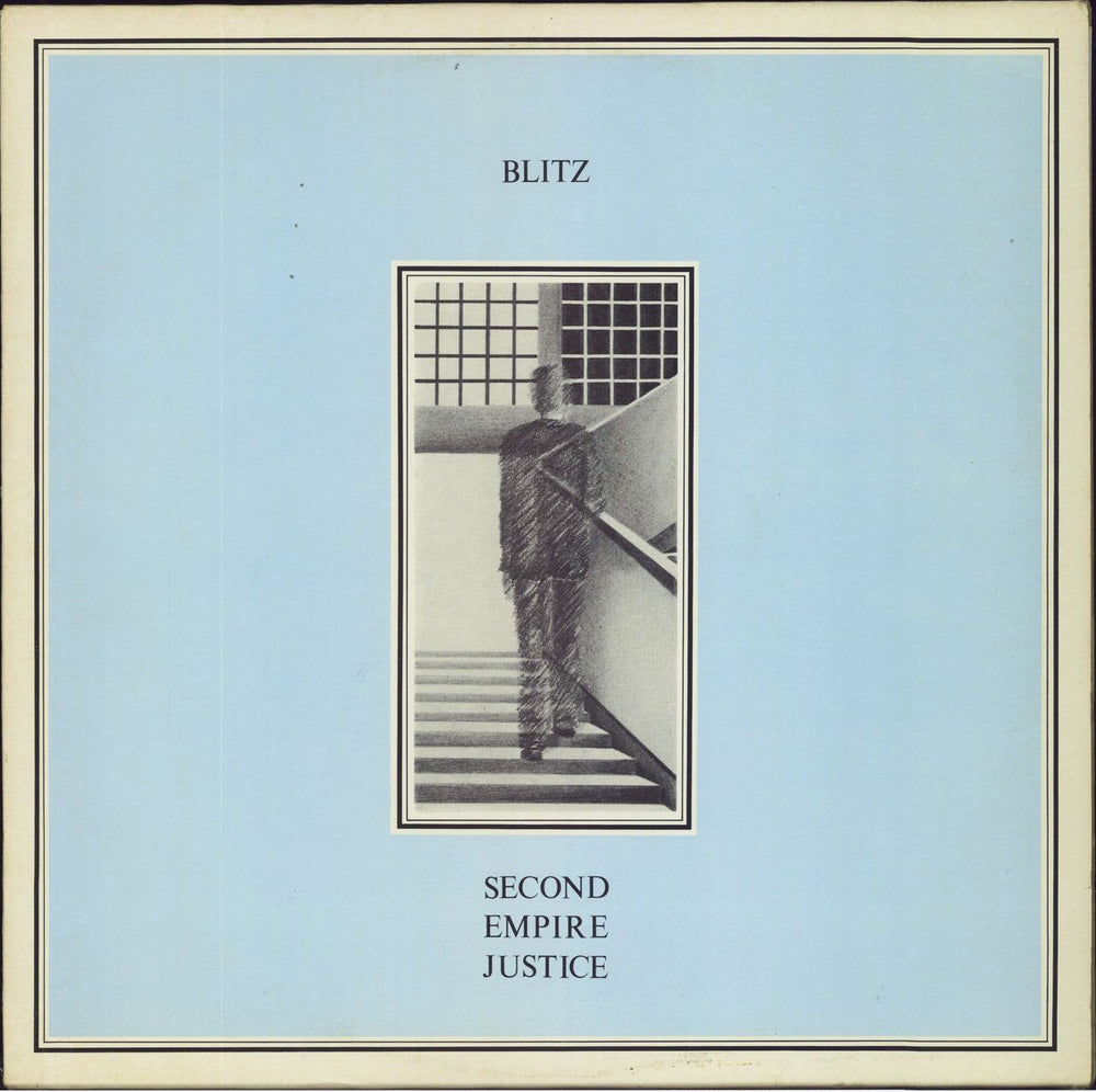 Blitz Second Empire Justice UK vinyl LP album (LP record) FL1