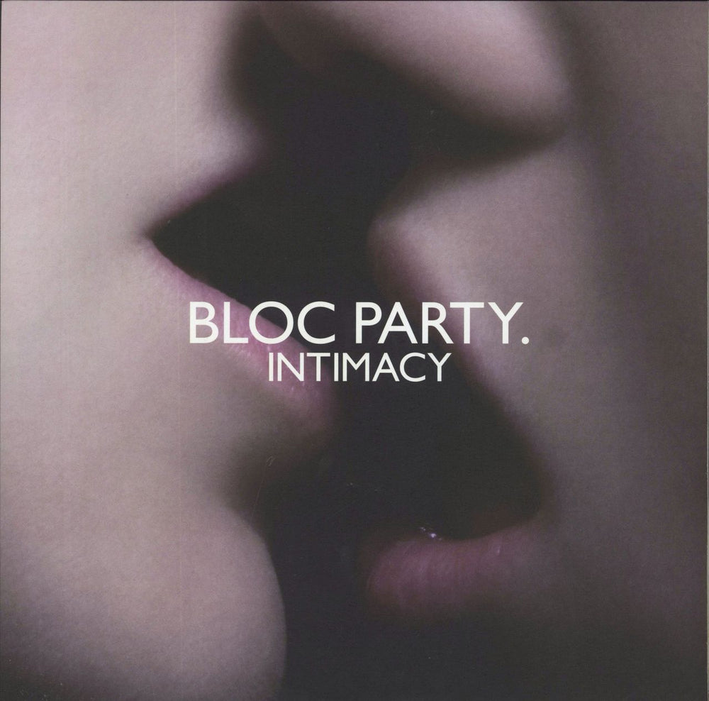 Bloc Party Intimacy UK vinyl LP album (LP record) WEBB185LP