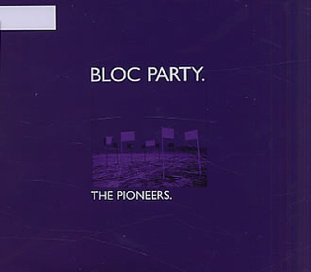 Bloc Party The Pioneers UK CD single (CD5 / 5") WEBB088SCD