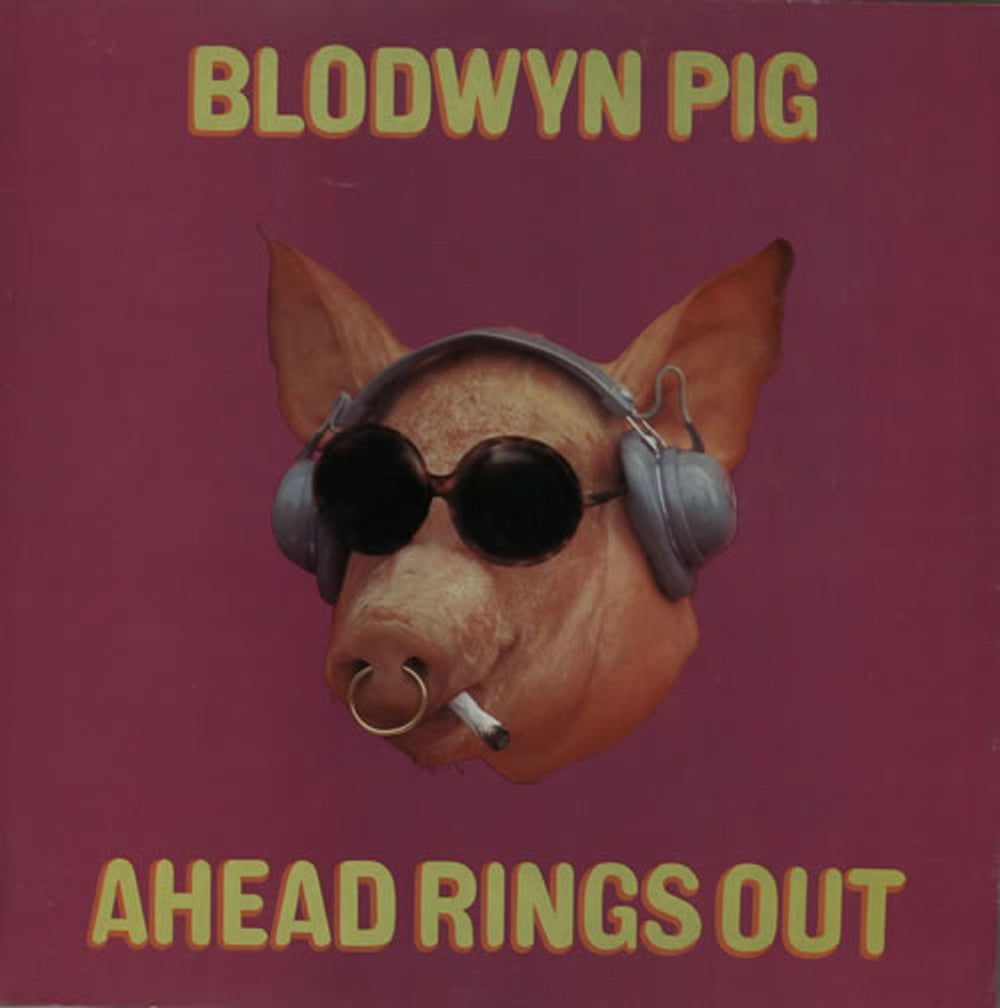 Blodwyn Pig Ahead Rings Out - 2nd UK vinyl LP album (LP record) ILPS9101