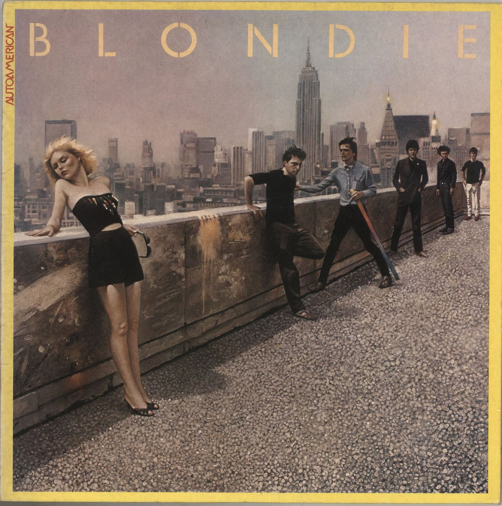 Blondie Autoamerican Dutch vinyl LP album (LP record) 202987