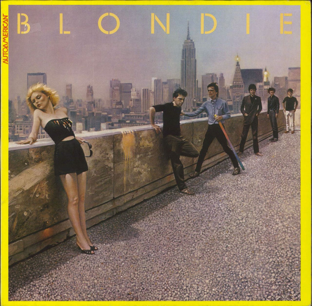 Blondie Autoamerican German vinyl LP album (LP record) 202987