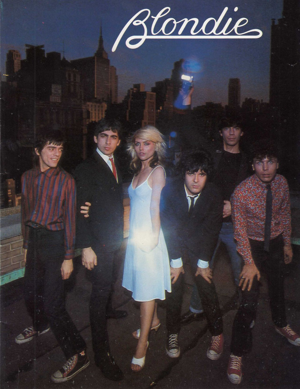 Blondie Blondie + Ticket Stubs UK tour programme TOUR PROGRAMME