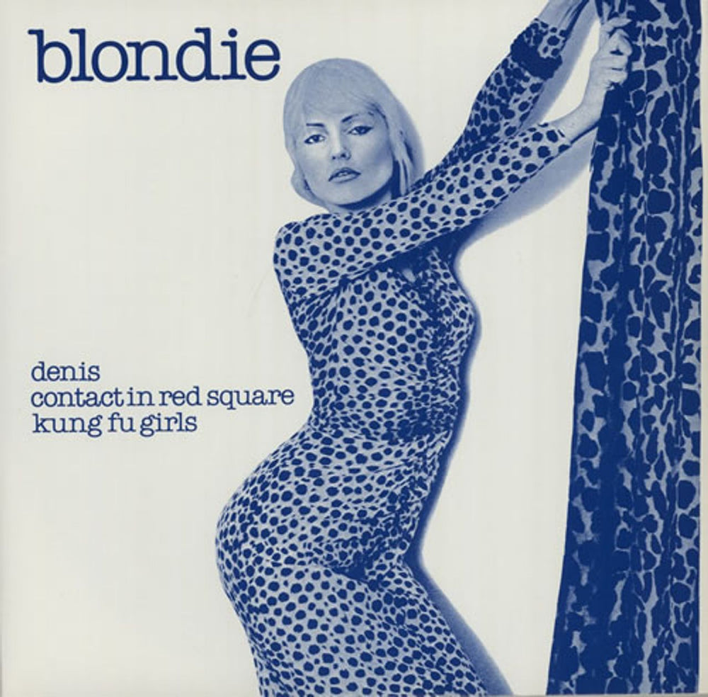 Blondie Denis (Denee) - Blue Sleeve UK 7" vinyl single (7 inch record / 45) CHS2204