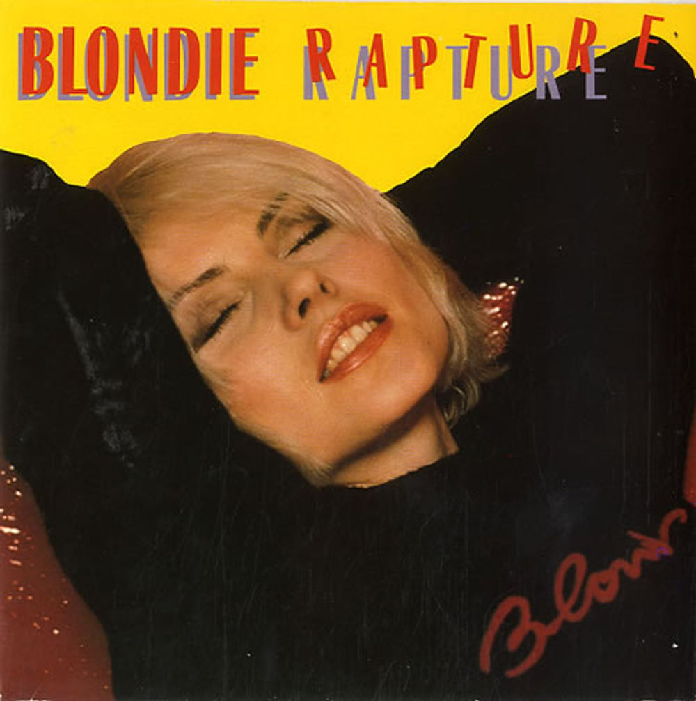 Blondie Rapture UK 7" vinyl single (7 inch record / 45) CHS2485