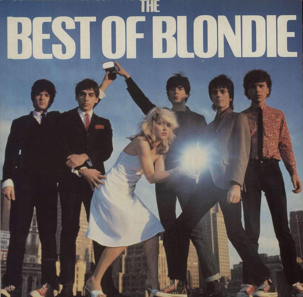 Blondie The Best Of Blondie - 1st + Poster UK vinyl LP album (LP record) CDLTV1