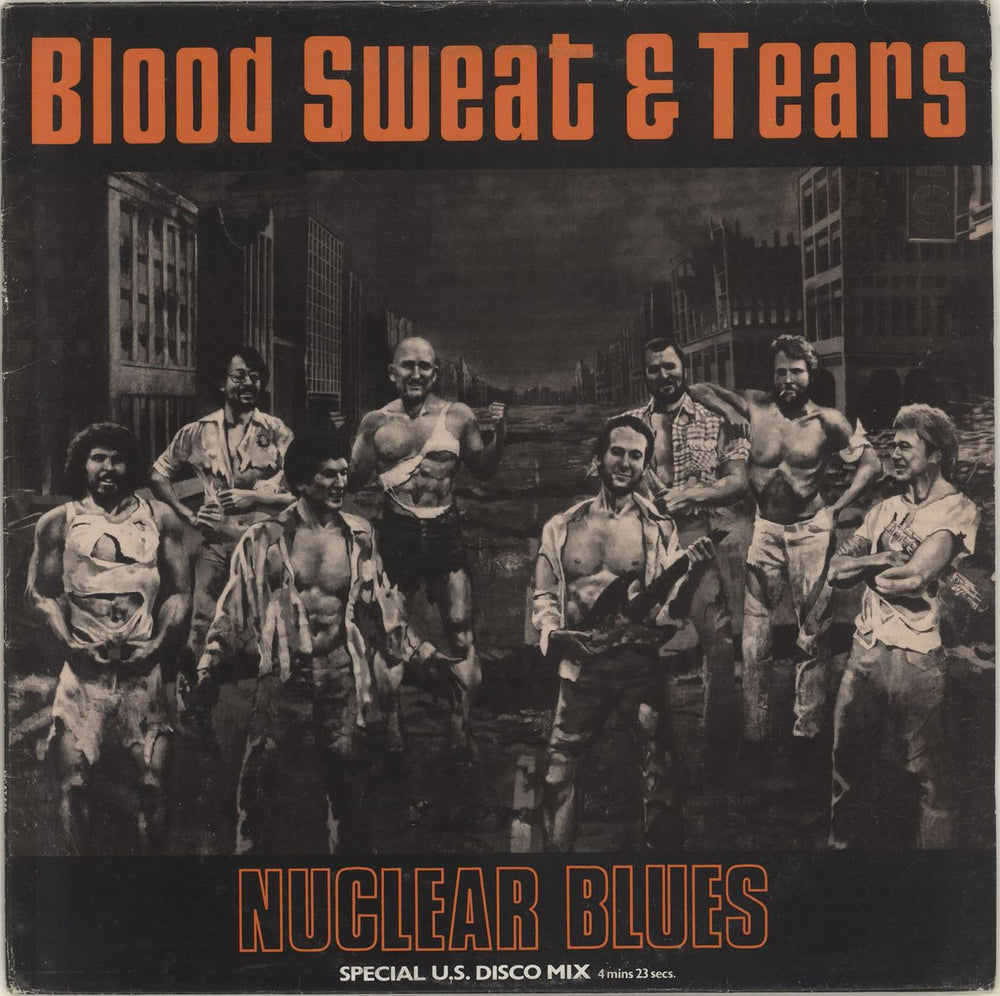 Blood Sweat & Tears Nuclear Blues UK 12" vinyl single (12 inch record / Maxi-single) MCAT569