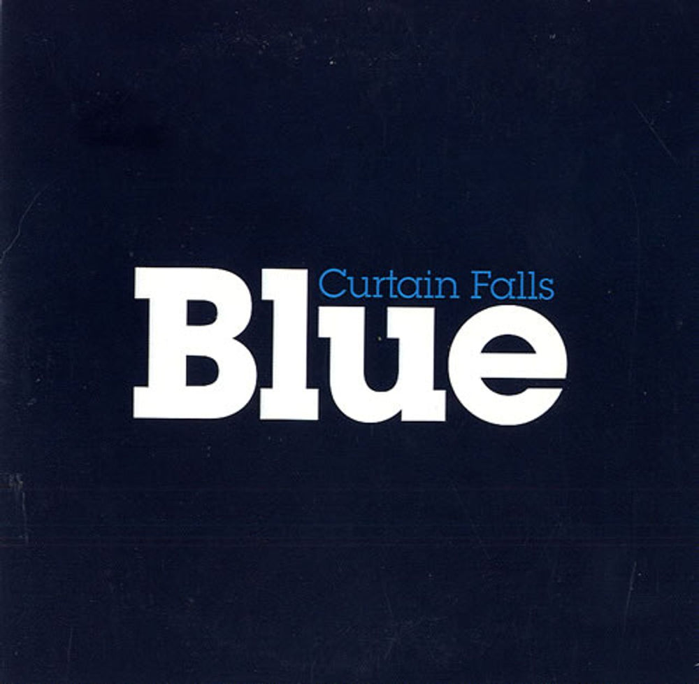 Blue (00s) Curtain Falls UK Promo CD single (CD5 / 5") 0724381937029