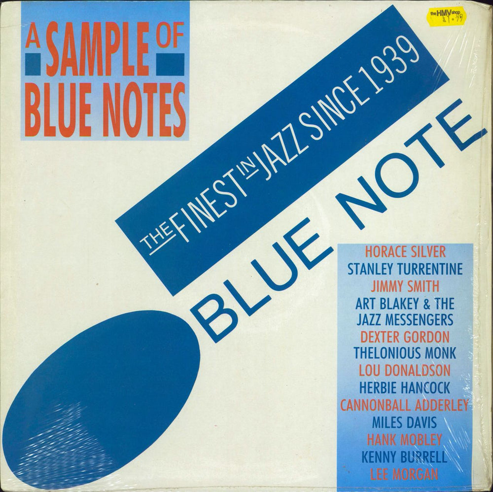 Blue Note A Sample Of Blue Notes + Insert UK vinyl LP album (LP record) BNX1