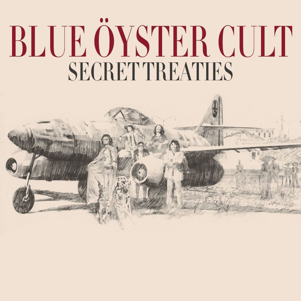 Blue Oyster Cult Secret Treaties - Purple Vinyl 180 Gram UK vinyl LP album (LP record) BOCLPSE810637