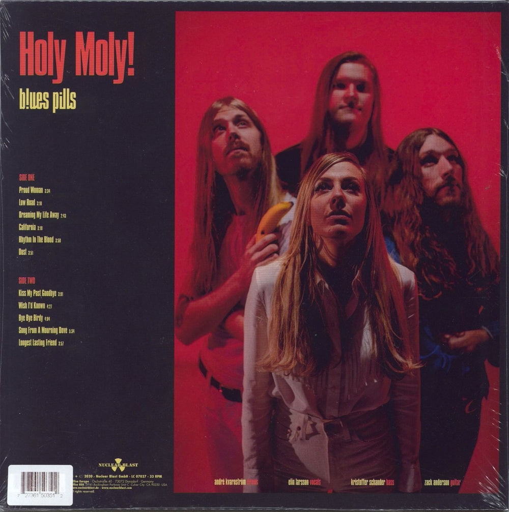 Blues Pills Holy Moly! - 180gram Black Vinyl - Sealed German vinyl LP album (LP record) 727361503512