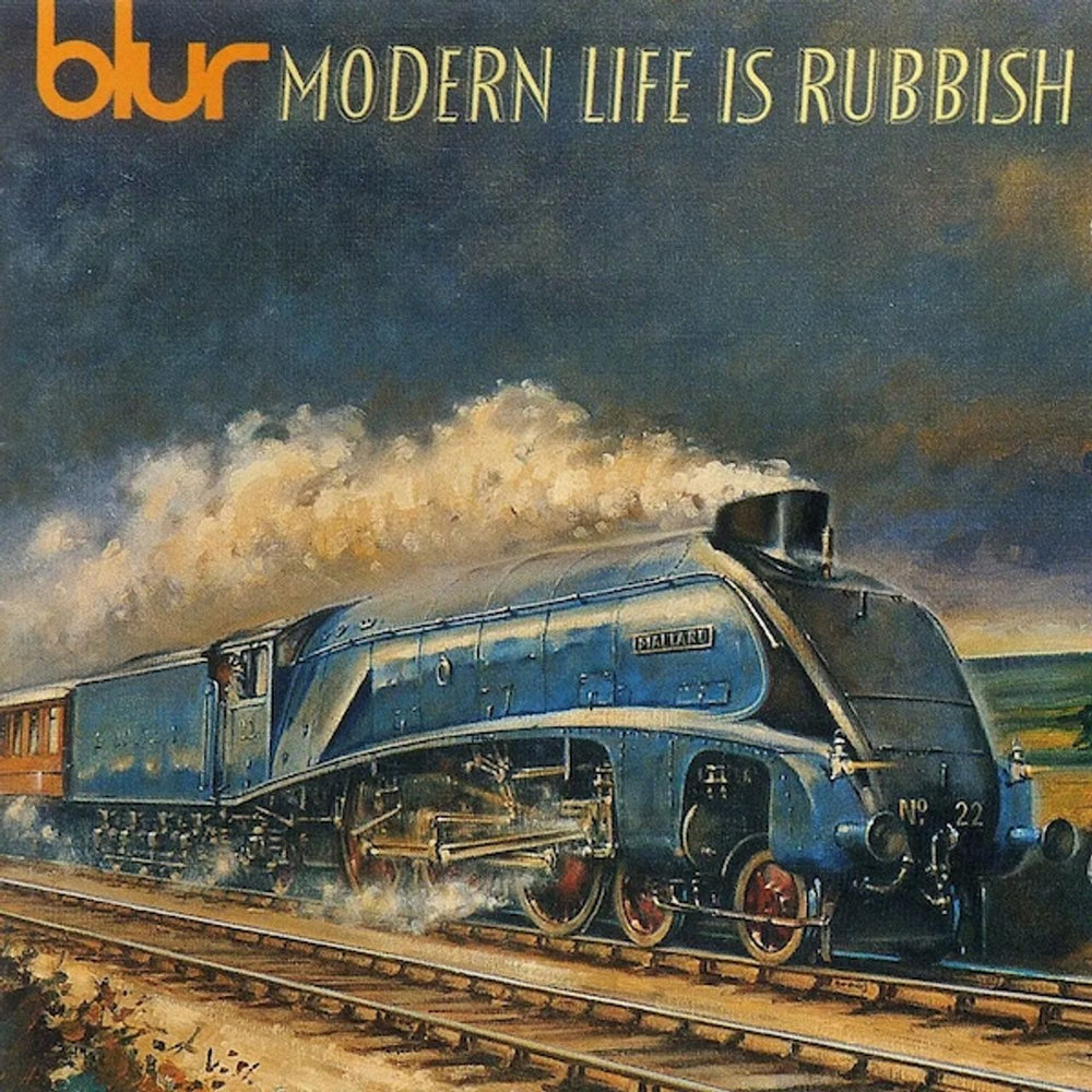Blur Modern Life Is Rubbish - Orange Vinyl - Sealed UK 2-LP vinyl record set (Double LP Album) BLR2LMO821297