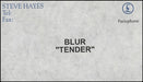 Blur Tender UK Promo video (VHS or PAL or NTSC) PROMO VIDEO