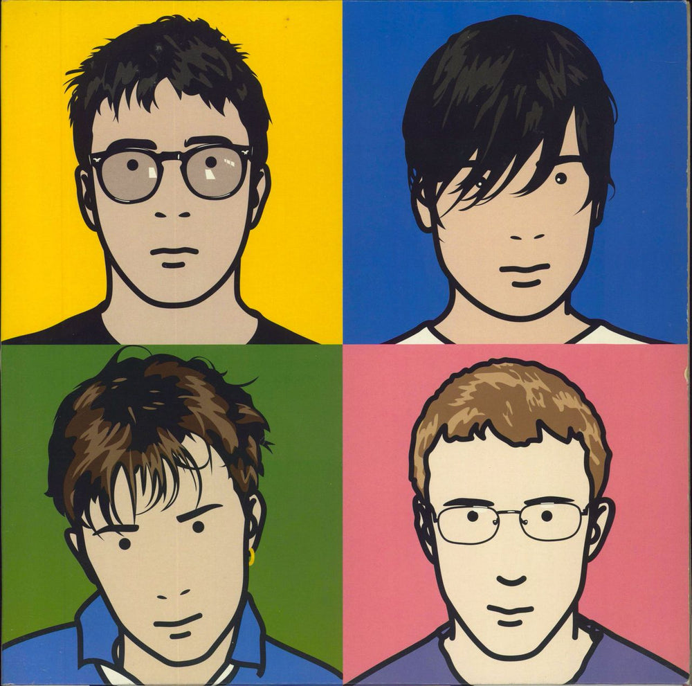 Blur The Best Of + PVC Sleeve UK 2-LP vinyl record set (Double LP Album) FOODLPD33